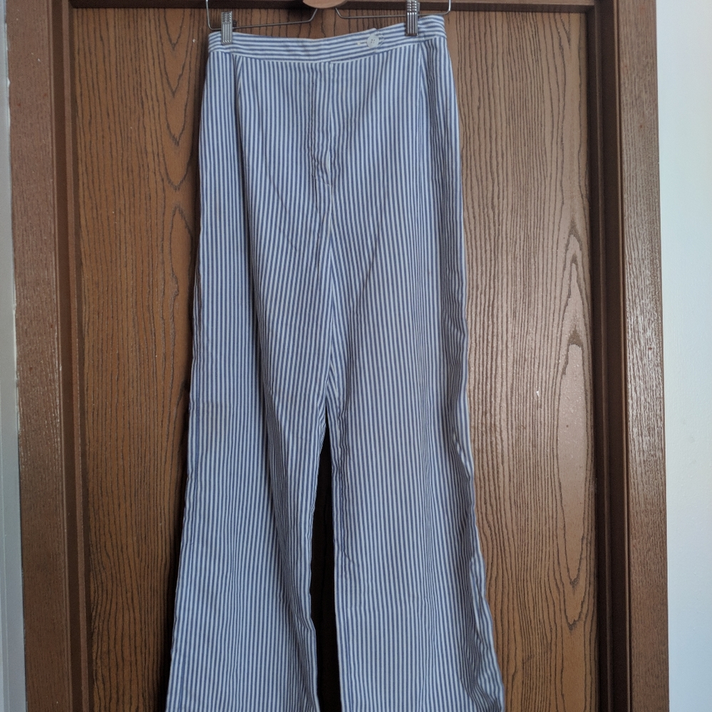 Sailor Pinstripe wide legged pants